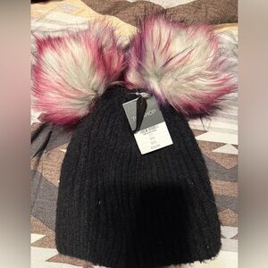 Topshop pompom beanie